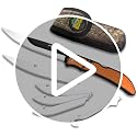 Outdoor Edge RazorBone Replaceable Blade Folding Hunting Knife - Blaze Orange, Camo Sheath, 6 Blades