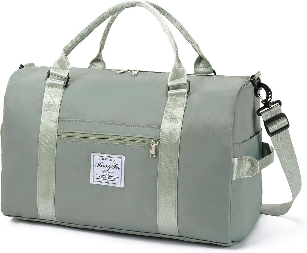 Skiennix Gym Bag for Women - Sports Duffle with Wet Pocket & Shoe Compartment | Perfect for Travel & Weekender
