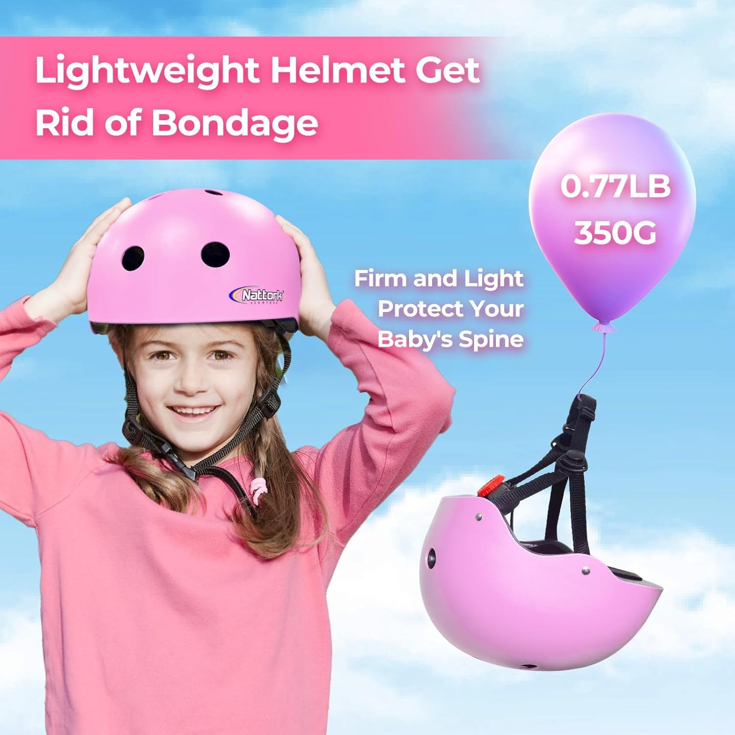 Skiennix Kids Bike Helmet - Lightweight & Safe Multi-Sport Protection for Boys & Girls | Adjustable Size