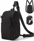 BAGSMART Small Sling Bag - Versatile Crossbody Mini Backpack Purse for Daily Travel | 9L Capacity, 6 Pockets