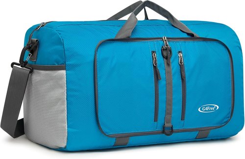 G4Free Foldable Duffel Bag - Water-Repellent Travel Backpack | Lightweight 40L/65L for Men & Women
