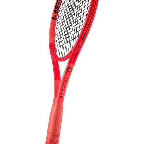 HEAD Radical Pro Tennis Racquet - Strung Mid Tension with Velocity 16 Gauge - 4 3/8