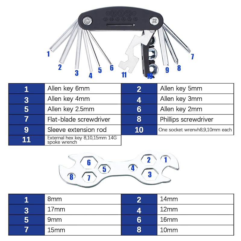 Brake Set for Bikes - Front & Rear Calipers, Levers & Cables