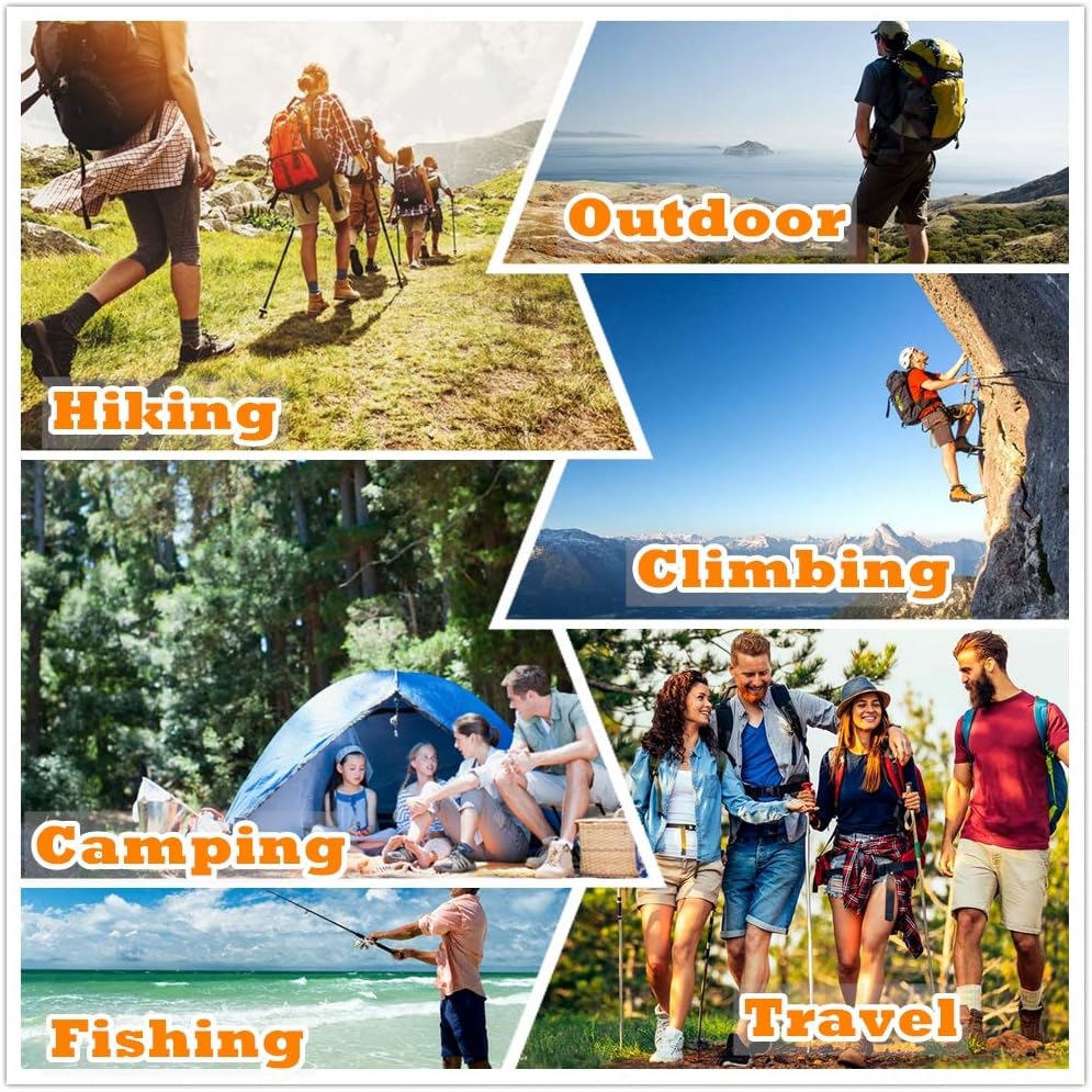 Skiennix Hiking Shorts - Lightweight Quick-Dry Cargo Shorts for Men | Perfect for Outdoor Travel & Fishing