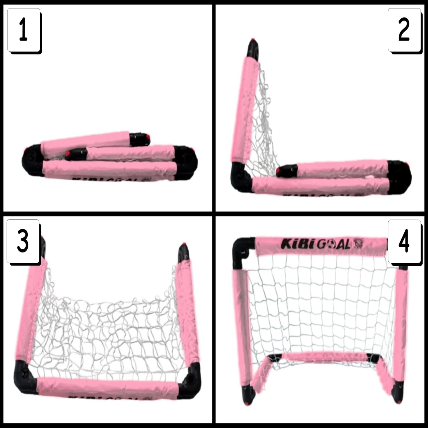 Soccer Goal - Small Foldable Kids' Goal for Indoor/Outdoor Play | Perfect Mini Soccer Gift