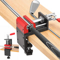 Poiyham Golf Club Regripping Kit, 2-in-1 No Drill Aluminum Golf Shaft Clamp, 360° Swivel Portable Table Vise, Golf Grip Kit for Regripping, Golf Repair Kit Removal Tool for Grip Replacement