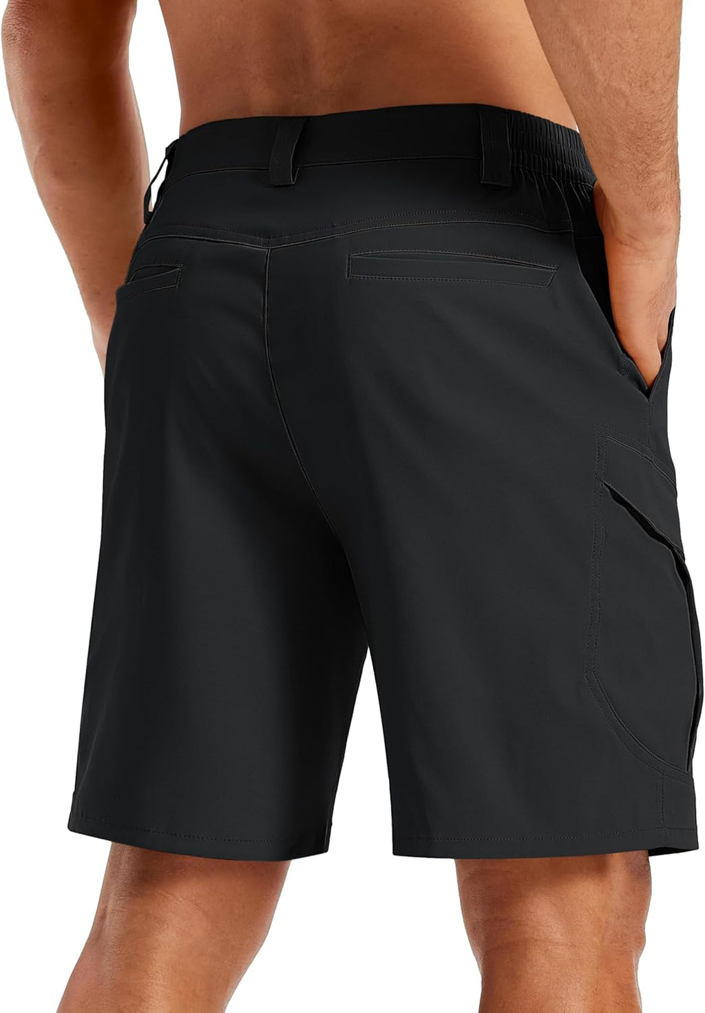 TACVASEN Men's Cargo Hiking Shorts - Quick Dry Tactical Work Shorts with 6 Pockets | Summer Casual Wear