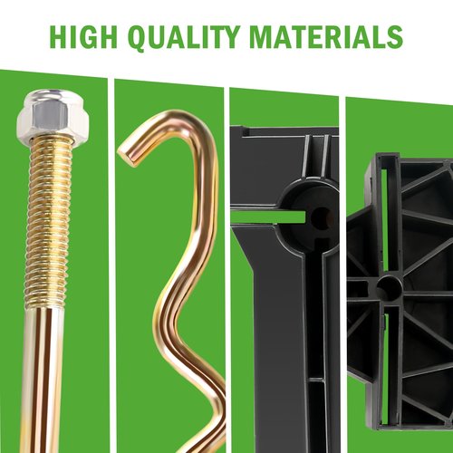 10L0L Professional Grade Battery Hold Down - Club Car Precedent 2008.5-up 48V, Quick Install, 1-Year Warranty