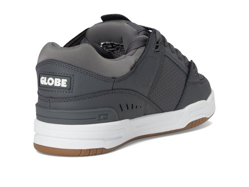 Globe Fusion Mens Footwear, Color: Charcoal/White, Size: 12 (GBFUS-Charcoal_WHITE-12)