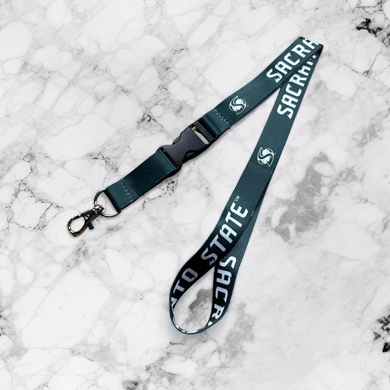Sacramento State Hornets Lanyard with Snap Buckle – Desert Cactus Officially Licensed
