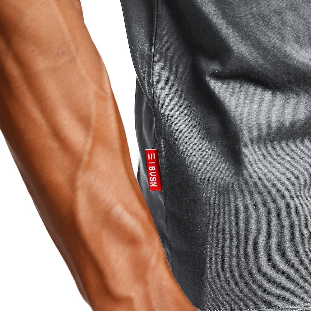 Skiennix Men's Athletic T-Shirts - Breathable Wicking Fabric - Casual Short Sleeve Crew Neck