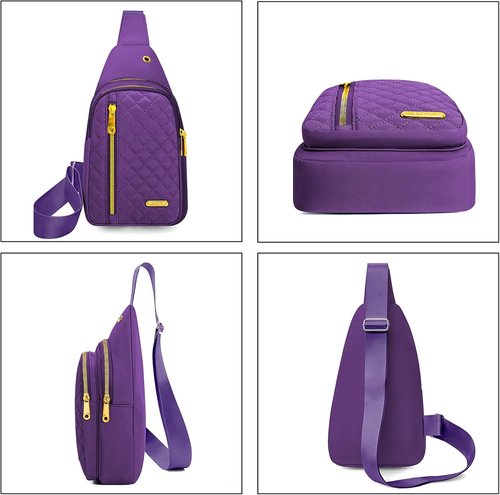 Aisijimo Small Sling Bag - Casual Crossbody Backpack for Women & Men | Compact & Stylish Design