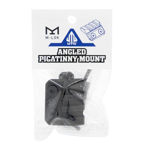 UTG Angled Picatinny Mount, Black