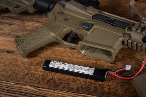 Umarex Airsoft Battery for 6mm BB Electric Airsoft Guns, 9.6V NiMH 1600 mAh, Butterfly