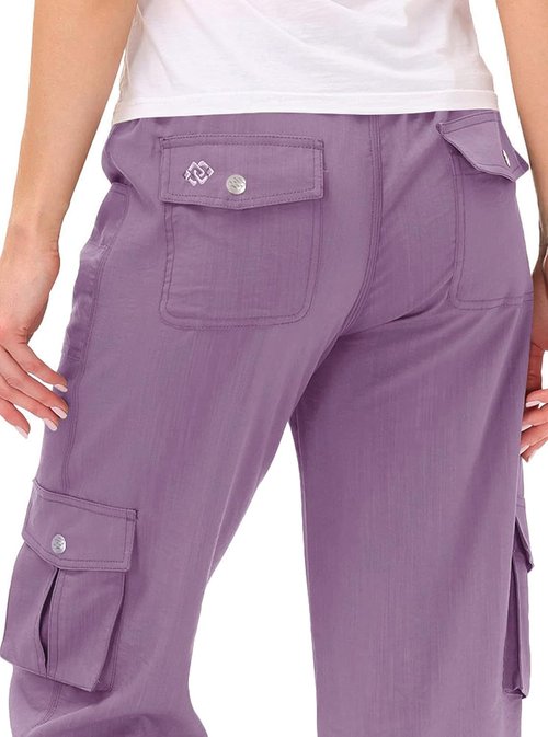 MoFiz Women's Capri Pants - Lightweight Casual Capris with Pockets for Hiking | Loose Fit & Dressy Style