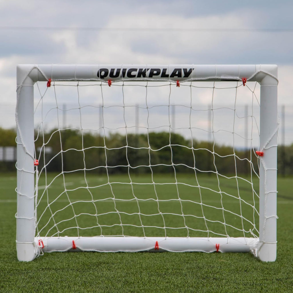 QUICKPLAY Q-Fold Soccer Goal - Portable & Weatherproof Design | 30-Second Setup for Backyard Fun
