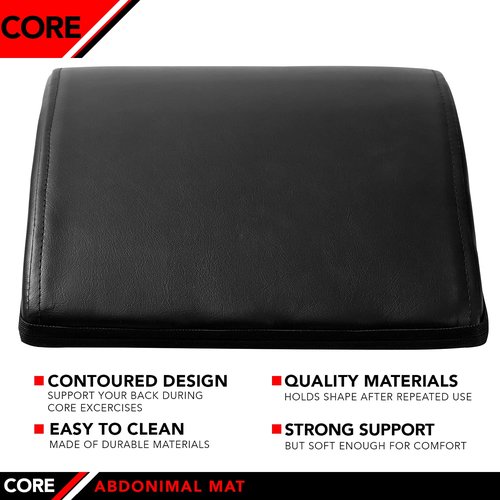 JFIT Abdominal Sit Up Pad with Contoured Design