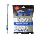 PrideSports PTS Wood Golf Tees | 135 Count, 3-1/4 Inch | #1 Wood Tee on Tour | Best for Drivers & Woods