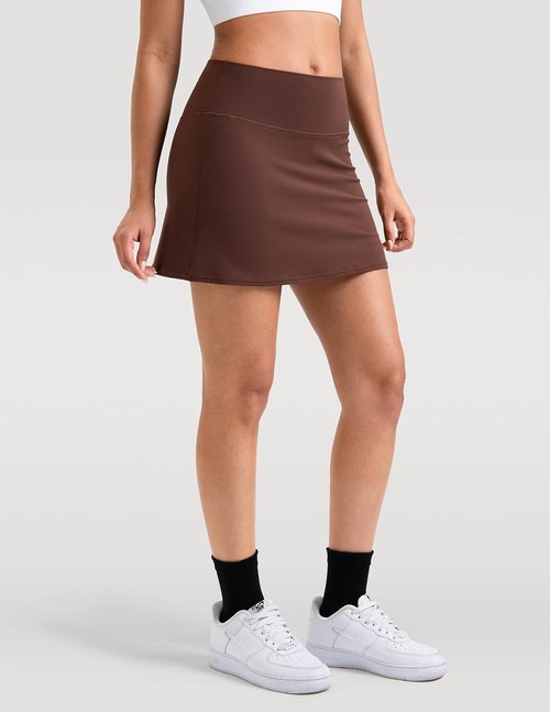 Colorfulkoala Dreamlux Skirts - High Rise Athletic Golf & Tennis Skorts with Built-In Shorts & Pockets