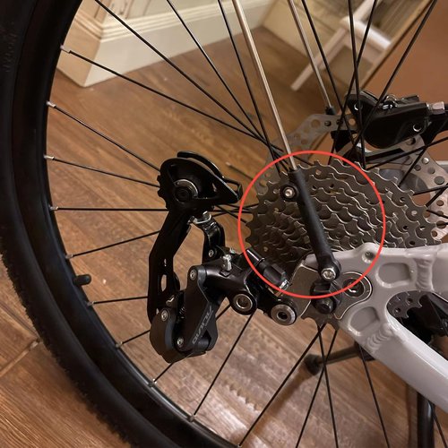 AGLOO 12pcs Bike Fenders Support Extension Sleeve for 20/24/26inches Fenders - Installation Rack Accessories for Bicycle Mud Guard Connecting Stem Rod
