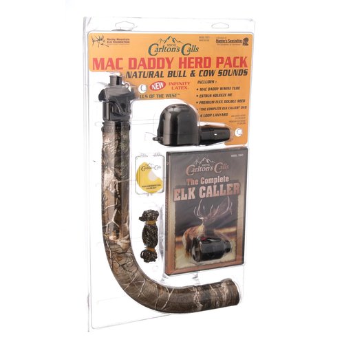 Hunters Specialties Carlton's Calls Mac Daddy Herd Pack Hunting Accessories, Easy-to-Use Cow Elk Game Calls Combo for Hunting