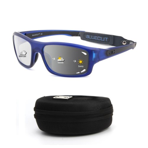 BLUE CUT Sports Protection Goggles, Photochromic Lenses Safety Glasses for Basketball, Pickleball Indoor Outdoor Sports