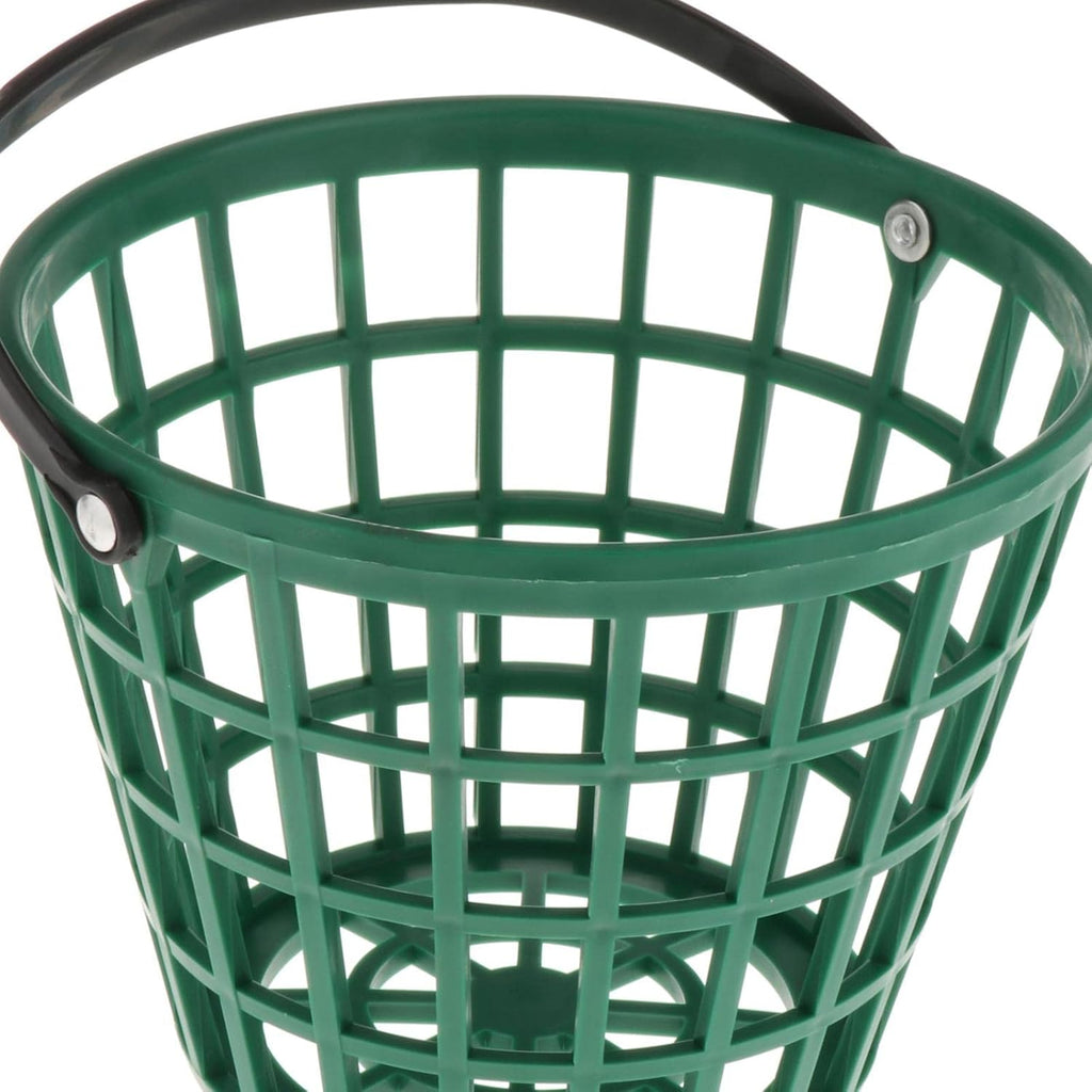 SM SunniMix Unbreakable Golf Ball Basket - Durable Container with Handle for 25/50/100 Balls