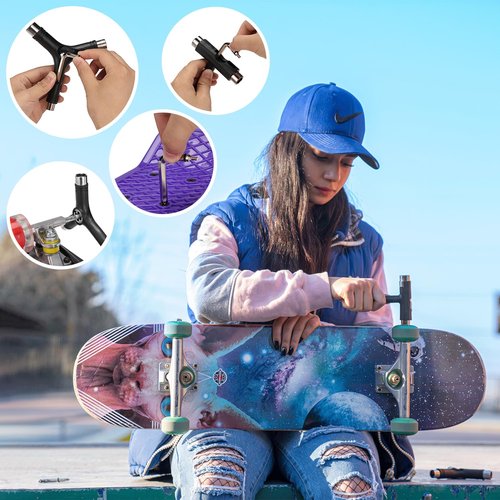 Mr. Pen- Skate Tool, Pack of 2, All in One Y and T Tool for Skateboard, Longboard, and Roller Skate