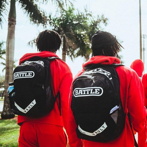 Battle Vault Backpack Black, One Size