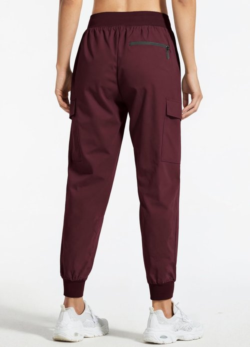 Libin Women's Cargo Joggers Lightweight Quick Dry Hiking Pants Athletic Lounge Casual Travel