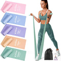 Skiennix Stretch Bands - 5 Levels of Resistance for Exercise, Physical Therapy & Yoga Starter Set