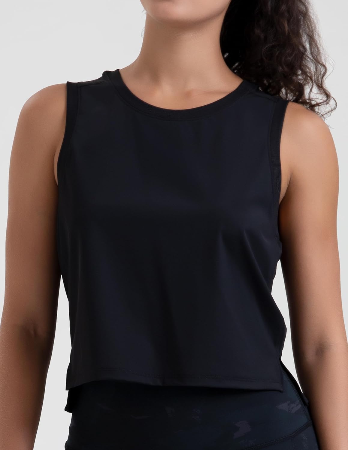 Colorfulkoala Women's Breezy Mesh Back Workout Tank - Loose Fit & Comfortable Design
