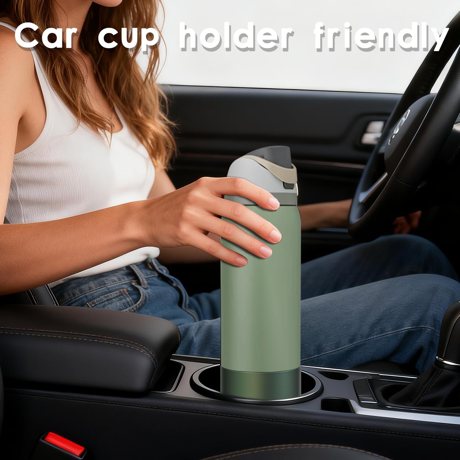 BKBY Chameleon Silicone Water Bottle Boot, Compatible with Owala 24oz 32oz 40oz, Gradient Matte Luster Cup Sleeve Bottom Cover for FreeSip, Twist, or Flip Stainless Steel Water Bottles