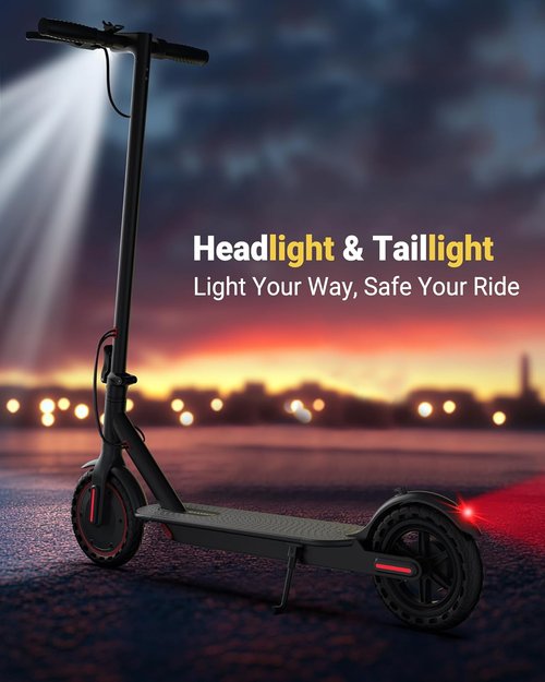 MAXSHOT Electric Scooter - High-Speed Folding E-Scooter with Dual Suspension | 350W Motor, 21-28 Mile Range, 8.5/10/14" Tires