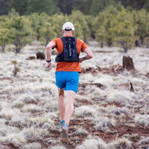 UltrAspire Zygos Unisex Lighweight Hydration Ultra Running Pack - 5.0 Pitch Black, Small W/ 2L Reservoir