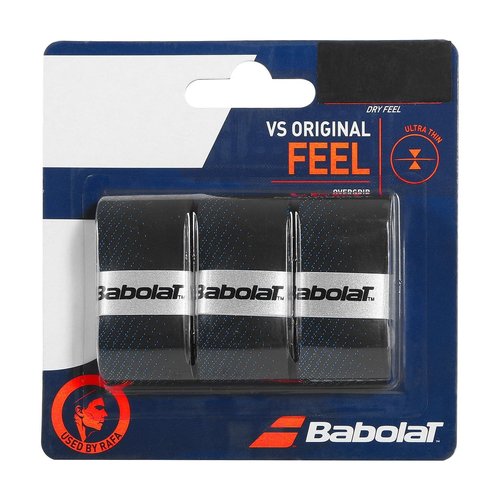 Babolat VS Original X3 Overgrip (Black/Blue)