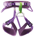 PETZL MACCHU Kids' Climbing Harness - Adjustable Seat Harness for Children Less Than 40kg / 88 lbs - Violet