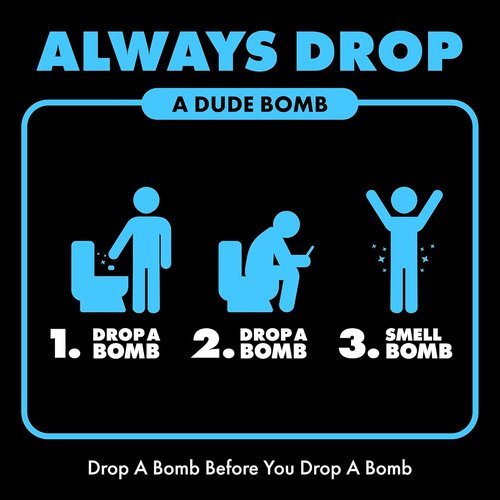 DUDE Wipes DUDE Bombs Toilet Stank Eliminator - 2-in-1 Air Freshener & Cleaner - 40 Pods, Lavender & Eucalyptus Blend