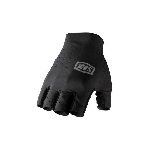 100% Sling Short Finger Mountain Biking Gloves - Lightweight Fingerless MTB Off Road Cycling Gloves