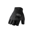 100% Sling Short Finger Mountain Biking Gloves - Lightweight Fingerless MTB Off Road Cycling Gloves