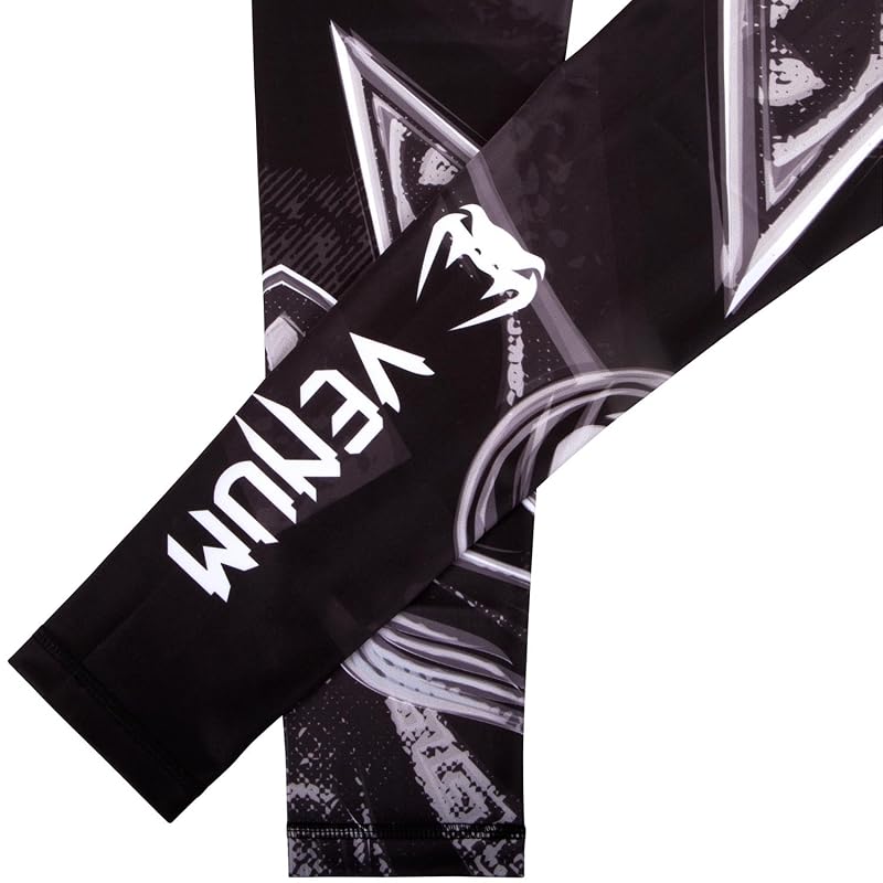 Venum Gladiator 3.0 Spats - Black/White, X-Large