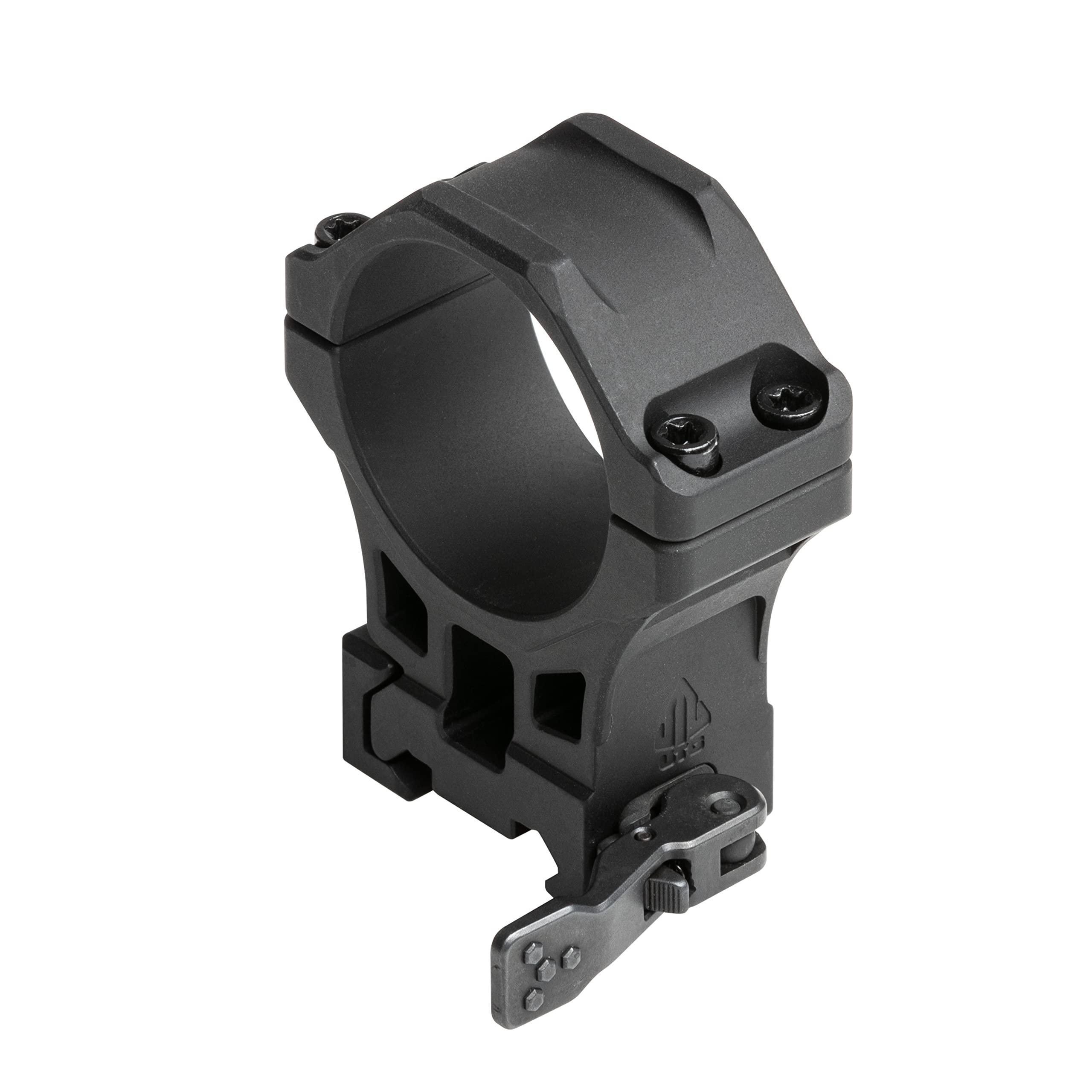 UTG ACCU-SYNC QR 34mm High Profile Scope Rings, Picatinny Black