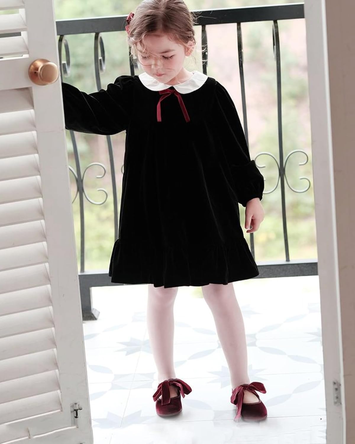Stelle Girls Ballet Dance Tights - Comfortable Footed Design for Toddlers to Big Kids