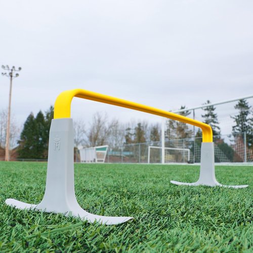 Meister ZoomFlex Agility Hurdles - Modular Speed Training with Carry Bag for Enhanced Performance