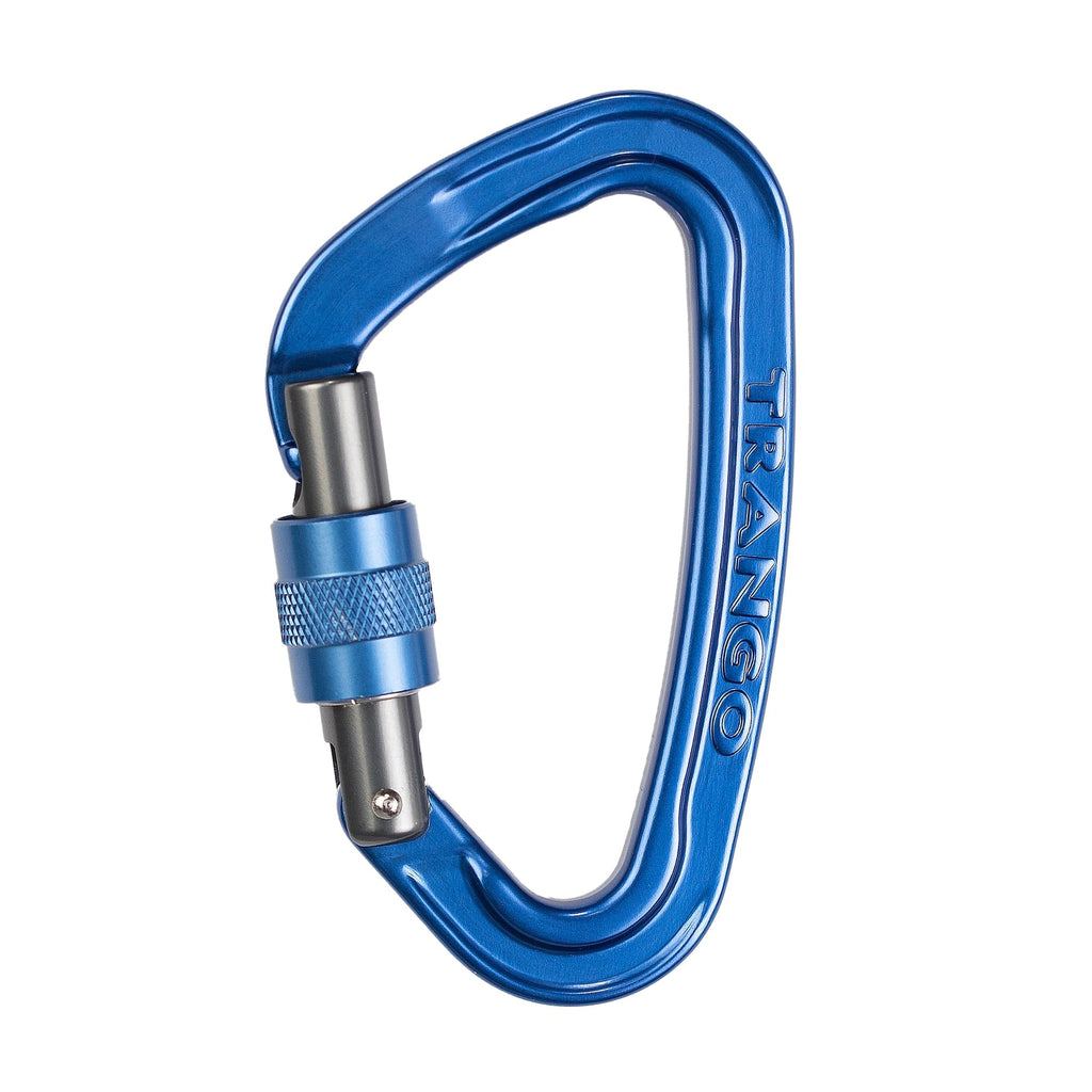 Trango Reaction Screwlock Carabiner, Navy, 3 Pack