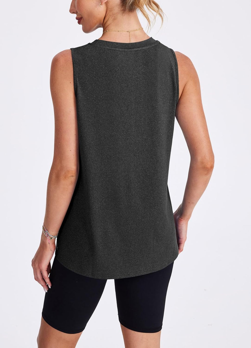 Skiennix Women's Workout Tank Tops - Lightweight Sleeveless Athletic Shirts for Yoga, Running & Tennis