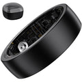 S SECRETTOP Smart Ring for Men Women, Fitness Ring with Sleep Tracker, IP68 Waterproof with Heart Rate, SpO2, Health Activity Trackers, Step Counting,Calorie Pedometer(Black 9)