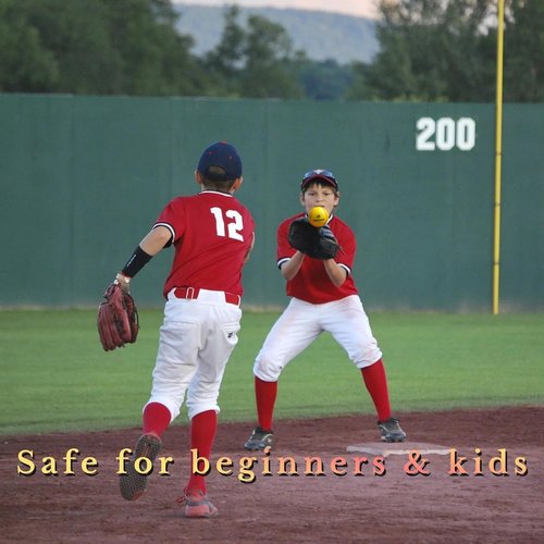 Foam Baseballs - 12 Pack of 9-Inch Soft T-Balls for Youth Practice | Safe for Throwing & Catching