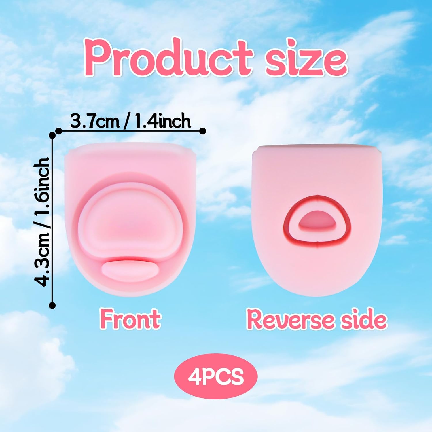 Owala Replacement Stopper Set - 4 Silicone Gaskets for 16/19/24/32/40oz Water Bottles | Pink