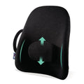 ObusForme Wideback Backrest Support - Wide Padded Seat Cushion and Lumbar Support Pillow, Portable Posture Support with Soft and Durable Foam